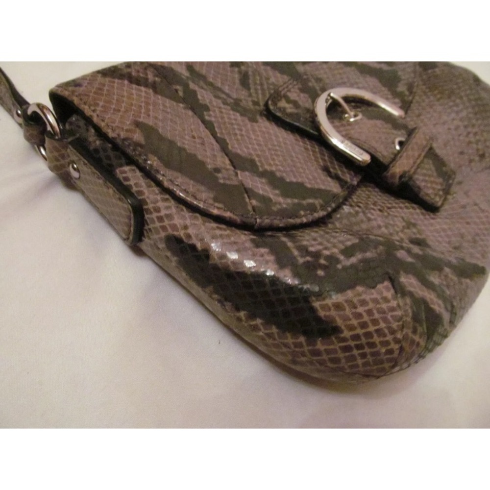 Coach Soho Swingback Python Flap Closer Bag - image 3